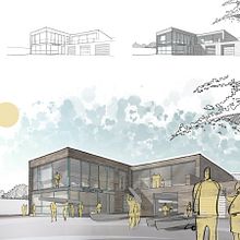 Hand-sketched Illustrations. Design, Traditional illustration, and Architecture project by David Drazil - 03.23.2022