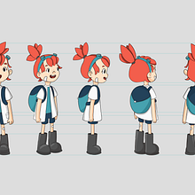 Meu projeto do curso: Design de personagens para animação com Photoshop. Un progetto di Animazione, Character design e Animazione di personaggi di Clara Monteiro - 23.03.2022