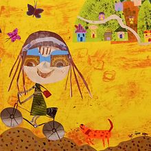Mi Proyecto del curso: Creación de personajes ilustrados con papel. Projekt z dziedziny Trad, c, jna ilustracja, Projektowanie postaci,  Kolaż, Papercraft, Ilustracje dla dzieci, Kreat, wne zabaw, z dziećmi i Narracja użytkownika Debbie Yafe - 24.03.2022