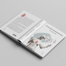 Portada para "El mundo deslumbrante" de Siri Hustvedt. Proyecto para el curso "Ilustración de portadas de libros". Een project van Traditionele illustratie, Digitale illustratie, Stor, telling y Redactionele illustratie van Cris Mareza - 24.03.2022