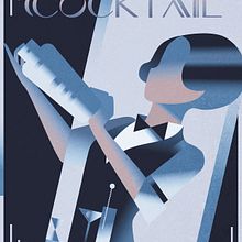 My project for course: Art Deco Style for Digital Illustration. Traditional illustration, Poster Design, and Digital Illustration project by yueboning - 03.24.2022