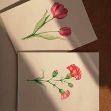 Botanical illustration. Projekt z dziedziny Trad, c i jna ilustracja użytkownika angi_ivascu - 24.03.2022