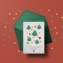 ELMAB | Felicitación navideña. Een project van Traditionele illustratie y Grafisch ontwerp van Chloe Ainhoa Lorente Garzón - 18.12.2020
