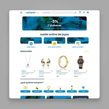 Diseño ecommerce Quickgold. Un progetto di Web development, Web design, Graphic design, UX / UI e CSS di Juan Algaba Almerich - 01.01.2022