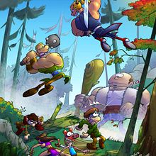 Magic, swords and Groink. Magia, espadas y Groink. Un proyecto de Cómic, Ilustración tradicional y Diseño de personajes de Ricardo de Pablos Gutiérrez - 24.03.2022