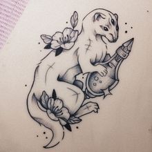Mi Proyecto del curso: Tatuaje para principiantes. Tattoo Design project by Francisca Arellano - 03.23.2022