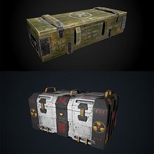 Mi Proyecto del curso: Creación de props realistas para videojuegos Ein Projekt aus dem Bereich 3D, 3-D-Modellierung, Videospiele und Design für Videospiele von Martín Siliezar - 16.03.2022