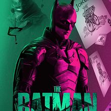 The Batman Fan Poster. Film, Video, and TV project by Gabriel Tenorio - 03.20.2022
