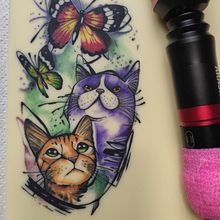 My project for course: Artistic Tattoos in Full Color Ein Projekt aus dem Bereich Tattoodesign von linda_ban - 24.03.2022