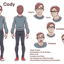 Mi Proyecto del curso: Creación de personajes manga. Un projet de Illustration traditionnelle, Conception de personnages, B, e dessinée , et Manga de Cristian García - 23.03.2022