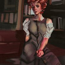 Portrait Painting Study 050. Un projet de Design , Illustration traditionnelle , et Beaux Arts de Basky - 20.03.2022