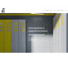 Equipamiento para vestuarios. Design, Advertising, Web Design, and Web Development project by Net Engineer Diseño Web - 03.02.2022