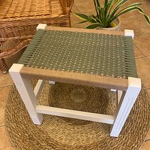 Mi Proyecto del curso: Diseño de muebles: iníciate en el tejido danish cord. Projekt z dziedziny Craft, Projektowanie i w, rób mebli, Projektowanie wnętrz,  Dekoracja wnętrz,  Tkactwo, Upc i cling użytkownika Rosa Barrufet Garcia - 25.03.2022