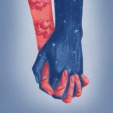 paper hugs. Traditional illustration, Editorial Design, and Graphic Design project by Ellen Lambrichts - 03.25.2022