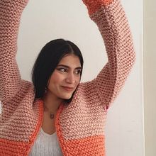 Mi Proyecto del curso: Tejido de punto para prendas infantiles. Un projet de St, lisme, Art textile, DIY, Tricot , et Design textile de Daniela Millán - 22.03.2022
