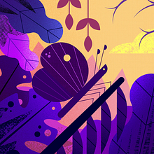 French alphabet. Traditional illustration project by Simone De Rosa - 03.25.2022
