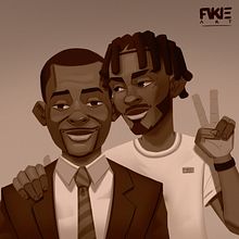 Feliz dia do Pai. Traditional illustration, and Painting project by Wilno Fakie - 03.19.2022