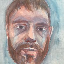 Mi Proyecto del curso: Retrato artístico en acuarela. Fine Arts, Painting, Watercolor Painting, and Portrait Drawing project by Xaime Martínez Menéndez - 01.10.2022