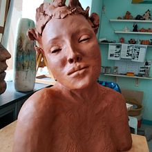 Mi Proyecto del curso: Introducción a la escultura figurativa con arcilla. Projekt z dziedziny  Sztuki piękne i Rzeźba użytkownika barande_rosy - 26.03.2022
