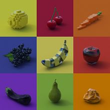 Fruit Series. Een project van 3D y Social media van John Bashyam - 26.03.2022