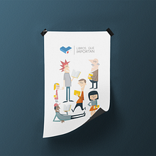 Libros que Importan - Intercambio de libros en un espacio público. Events, Creativit, and Children's Literature project by Jorge Gonzalvo - 03.26.2022