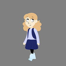 My project for course: Introduction to Toon Boom Harmony for Animation of 2D Characters. Een project van Animatie, Karakteranimatie y 2D-animatie van becky_15 - 23.03.2022