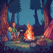 Nordlicht. Un proyecto de Desarrollo de videojuegos, Ilustración tradicional, Videojuegos y Animación 2D de Johanna Forster - 01.03.2018