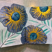 My project for course: Creative Watercolor Sketching for Beginners. Projekt z dziedziny Trad, c, jna ilustracja, Sketching, Kreat, wność,  R, sunek, Malowanie akwarelą i Sketchbook użytkownika Katri Niinikangas - 27.03.2022