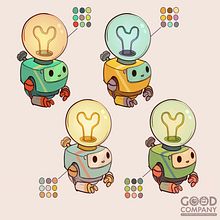 Good Company. Traditional illustration, Concept Art, Video Games, Game Design, and Game Development project by Johanna Forster - 03.27.2022