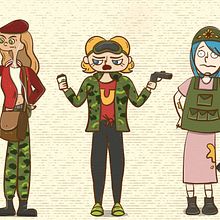 Mi Proyecto del curso: Fábrica de personajes ilustrados. Un progetto di Illustrazione tradizionale, Character design, Illustrazione digitale, Illustrazione infantile e Narrativa di Andrea Patricia Martínez Orta Soberanis - 20.03.2022
