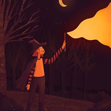 Mi Proyecto del curso: Ilustraciones fantásticas con Procreate. Traditional illustration, Digital Illustration, and Digital Drawing project by Camila Schuckmann - 03.27.2022