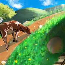 Jamaican Countryside ii. Projekt z dziedziny Trad, c i jna ilustracja użytkownika Heather Grey - 27.03.2022