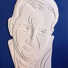Mi Proyecto del curso: Retratos 3D con capas de papel. Un proyecto de Artesanía, Bellas Artes y Papercraft de Alejandra Paione - 27.03.2022