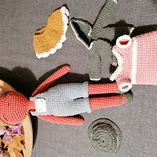 Meu projeto do curso: Amigurumi: design de roupa, cabelo e acessórios Ein Projekt aus dem Bereich H, werk, Spielzeugdesign, Weben, Crochet, Amigurumi und Textildesign von anocas_84 - 27.03.2022
