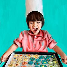 La merienda. Un progetto di Illustrazione tradizionale, Pittura, Illustrazione digitale, Disegno realistico, Disegno digitale e Pittura digitale di Cordaje - 28.03.2022
