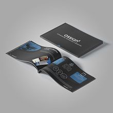 Catálogo dossier Ossian Technology. Graphic Design, and Editorial Design project by Juan Algaba Almerich - 07.01.2020