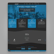 Web corporativa Ossian Technology. CSS, Web Design, and Graphic Design project by Juan Algaba Almerich - 02.01.2020