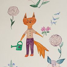 My project for course: Delicate Watercolors for Narrative Illustration. Traditional illustration, Watercolor Painting, and Children's Illustration project by ccoquelicot7 - 03.28.2022