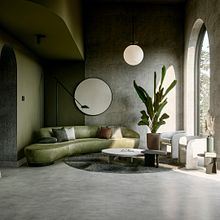 Mon projet du cours : Photoréalisme d'espaces intérieurs avec Lumion . Architecture, 3D Modeling, Digital Architecture, 3D Design, and ArchVIZ project by mystearchi1008 - 03.23.2022