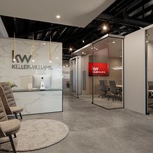 Diseño  oficinas Keller Williams en L.A.. Un progetto di 3D, Architettura, Architettura d'interni, Infografica, Modellazione 3D e Progettazione 3D di mitejeal - 10.02.2019