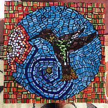 Il mio progetto del corso: Introduzione alla tecnica del mosaico. Arts, Crafts, Furniture Design, Making, Decoration, Ceramics, and DIY project by giogueves - 03.18.2022