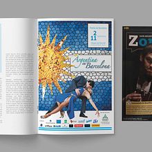 Publicidad Feria Argentina en Madrid, Feria Argentina en Barcelona. Un proyecto de Diseño, Publicidad, Eventos y Diseño gráfico de Cristina Iglesias Reyes - 28.03.2022