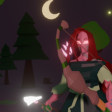 Juno the Archer. Un projet de 3D, Modélisation 3D, Jeux vidéo, Conception de personnages 3D , et Conception de jeux vidéo de Wendy Munoz - 25.03.2022