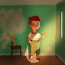 My project for course: Lighting Principles for Digital Painting. Un proyecto de Ilustración tradicional, Ilustración digital y Pintura digital de Luan Rodrigues Leite - 29.03.2022