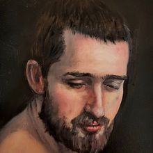 My project for course:  Realistic Oil Portraiture: Conveying Detail and Expression. Fine Arts, Painting, and Oil Painting project by Carlos Almeida - 02.24.2022