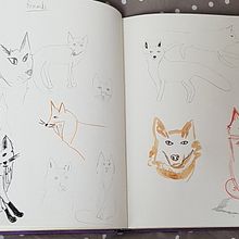 My project for course: Illustration Techniques to Unlock your Creativity. Design, Traditional illustration, Fine Arts, Painting, Creativit, Creating with Kids, and Sketchbook project by ccoquelicot7 - 03.29.2022