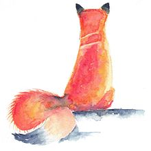 My project for course: Expressive Animal Portraits in Watercolor. Un proyecto de Ilustración tradicional, Pintura a la acuarela, Pintura e Ilustración naturalista				 de Zuzana - 29.03.2022