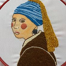 Mi Proyecto del curso: Creación de retratos bordados en acuarela. Projekt z dziedziny  Malarstwo, Malowanie akwarelą,  Haft, Wzornictwo tekst i liów użytkownika Aida Velázquez - 29.03.2022