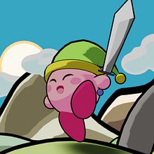 Kirby Land. 3D, 3D Modeling, 3D Character Design, and 3D Design project by Alejandro Palacios - 03.29.2022