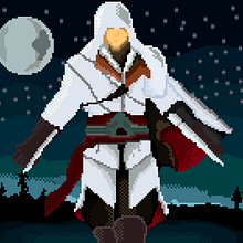 Mi Proyecto del curso: Técnicas de ilustración en pixel art. Traditional illustration, Digital Illustration, and Pixel Art project by Joel Mamani - 03.29.2022